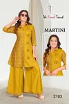 Martini By Tft Vetican Printed Surat Kurti With Bottom Wholesale Market